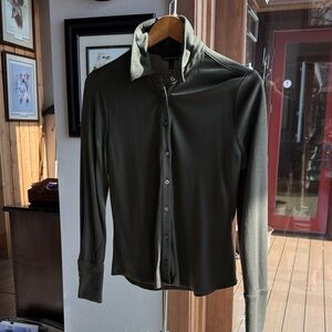 Banana Republic Olive Green Shirt (Sz M)